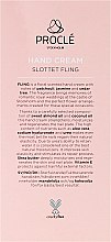 Odżywczy krem do rąk - Proclé Hand Cream Slottet Fling — Zdjęcie N6