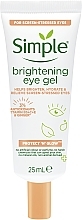 Rozjaśniający żel pod oczy - Simple Protect N Glow Brightening Eye Gel — Zdjęcie N2