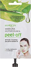 Oczyszczająca maska peel-off z wyciągiem z aloesu i zieloną herbatą - Marion — Zdjęcie N3