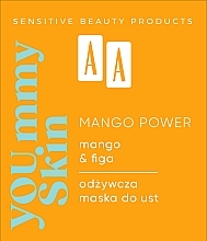 Odżywcza maska do ust - AA You.mmy Skin Mango Power — Zdjęcie N5