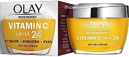 Krem-żel do twarzy na dzień - Olay Regenerist Vitamin C + AHA 24 Cream Gel — Zdjęcie N2