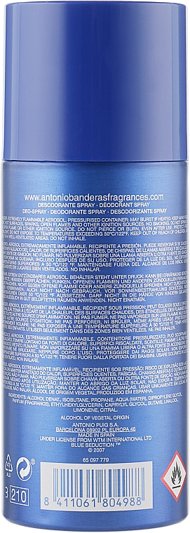 Blue Seduction Antonio Banderas - Dezodorant — Zdjęcie N2