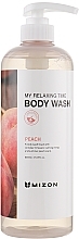 Żel pod prysznic Brzoskwinia - Mizon My Relaxing Time Body Wash Peach — Zdjęcie N1