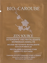 Rewitalizująca pianka oczyszczająca do twarzy - Bio et Caroube Zen Source Revitalizing Cleansing Foam Absolute Softness (próbka) — Zdjęcie N1