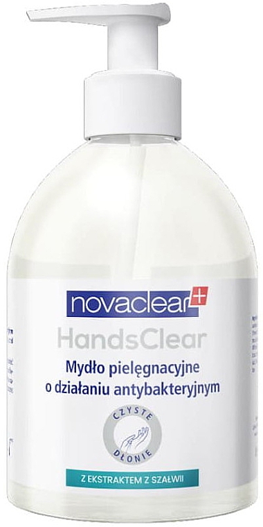 Mydło pielęgnacyjne o działaniu antybakteryjnym - Novaclear Hands Clear — Zdjęcie N1