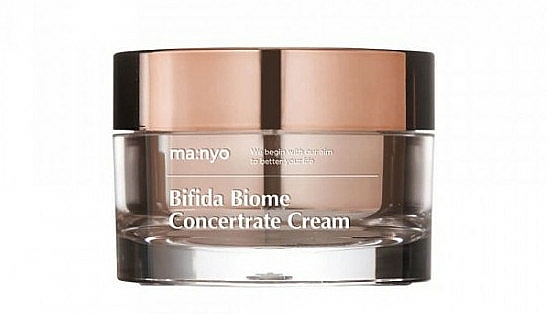 Przeciwstarzeniowy krem-koncentrat do twarzy z bifidolaktokompleksem - Manyo Factory Bifida Concentrate Cream