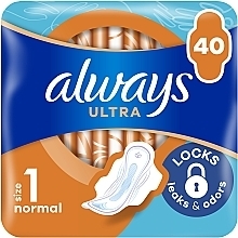 Kup Podpaski higieniczne, rozmiar 1, 40 sztuk - Always Ultra Normal