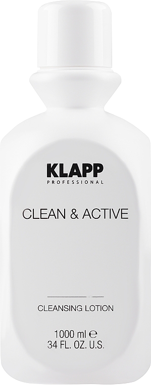 Oczyszczająca emulsja do twarzy - Klapp Clean & Active Cleansing Lotion — Zdjęcie N4
