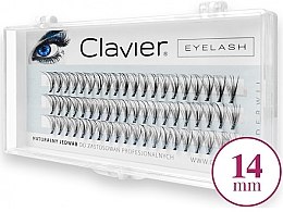 Kup Kępki sztucznych rzęs, 14 mm - Clavier Eyelash