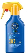 Spray z filtrem przeciwsłonecznym dla dzieci - Nivea Sun Kids Protect & Care Spray SPF 30 — Zdjęcie N1