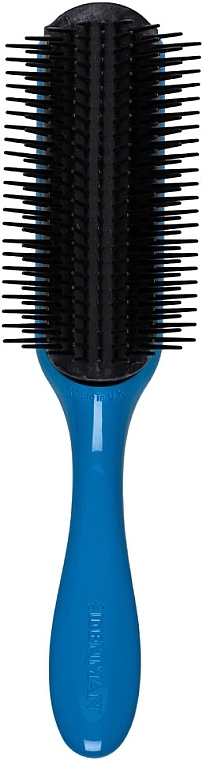 Szczotka do włosów D4, niebieska - Denman Original Styling Brush D4 Santorini Blue — Zdjęcie N1