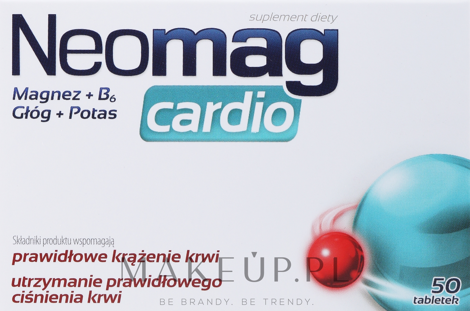 Suplement diety - Aflofarm NeoMag Cardio — Zdjęcie 50 szt.