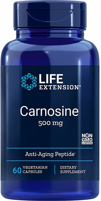 Suplement diety Karnozyna - Life Extension Carnosine, 500 mg  — Zdjęcie N1