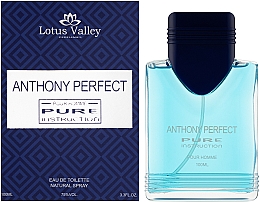 Lotus Valley Anthony Perfect Pure Instruction Pour Homme - Woda toaletowa — Zdjęcie N2