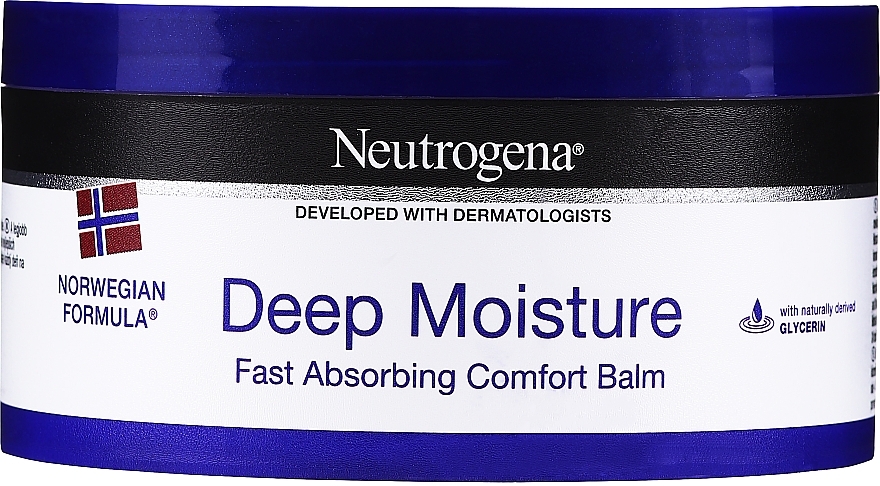 Głęboko nawilżający balsam do ciała - Neutrogena Norwegian Formula Deep Moisture Comfort Balm — Zdjęcie N1