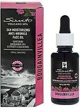 Nawilżający olejek przeciwzmarszczkowy do twarzy - Santo Volcano Spa Bougainvillea 24Hr Moisturizing Anti-Wrinkle Face Oil — Zdjęcie N1