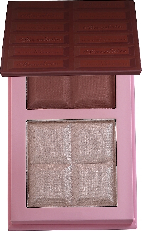 PRZECENA! Paleta do konturowania twarzy - I Heart Revolution Chocolate Contour Bar * — Zdjęcie N1