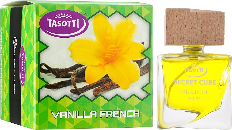 Odświeżacz do samochodu Vanilla French - Tasotti Secret Cube Vanilla French — Zdjęcie N2