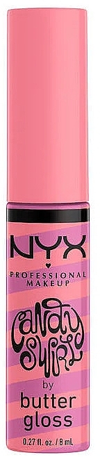 Błyszczyk do ust - NYX Professional Makeup Butter Lip Gloss Candy Swirl