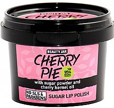 Kup Zmiękczający peeling cukrowy do ust z olejem z pestek wiśni - Beauty Jar Cherry Pie Sugar Lip Polish