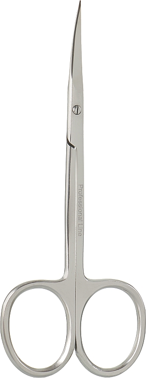 Nożyczki do manicure HM-29, zakrzywione, stalowe, wydłużone - Beauty LUXURY — Zdjęcie N1