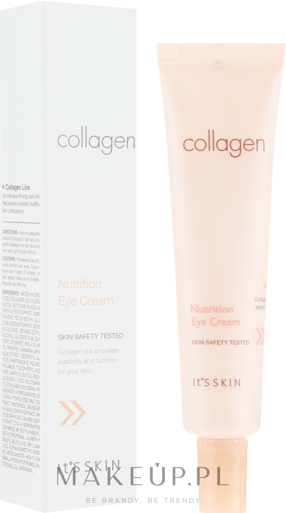 Odżywczy krem do skóry wokół oczu z kolagenem morskim - It's Skin Collagen Nutrition Eye Cream — Zdjęcie 25 ml