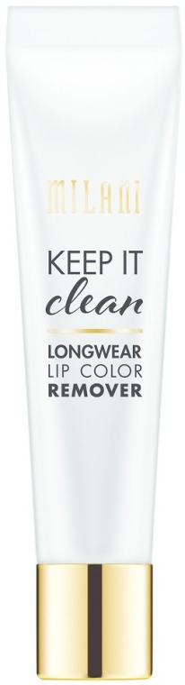 Żelowy zmywacz do zastygających pomadek - Milani Keep It Clean Longwear Lip Color Remover — Zdjęcie N1