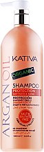 Nawilżający szampon do włosów Olej arganowy - Kativa Argan Oil Shampoo — Zdjęcie N5