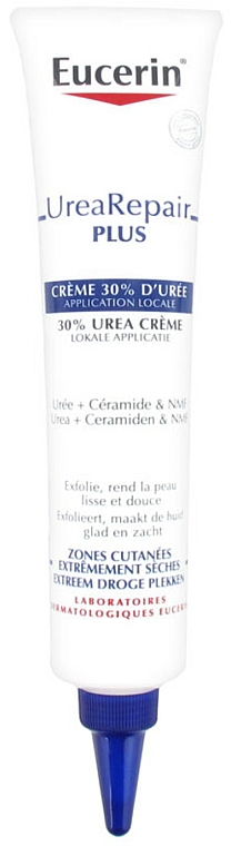 Intensywnie nawilżający krem do skóry suchej - Eucerin UreaRepair Plus 30% Urea Creme — Zdjęcie N2