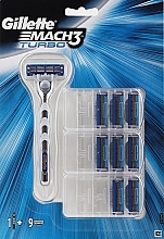 Kup Maszynka do golenia z wymiennymi ostrzami - Gillette Mach 3 Turbo