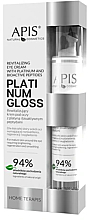 Rewitalizujący krem pod oczy - APIS Professional Platinum Gloss — Zdjęcie N1