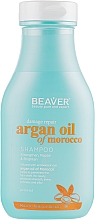 Kup Szampon naprawczy do włosów zniszczonych z olejem arganowym - Beaver Professional Damage Repair Argan Oil Of Morocco Shampoo
