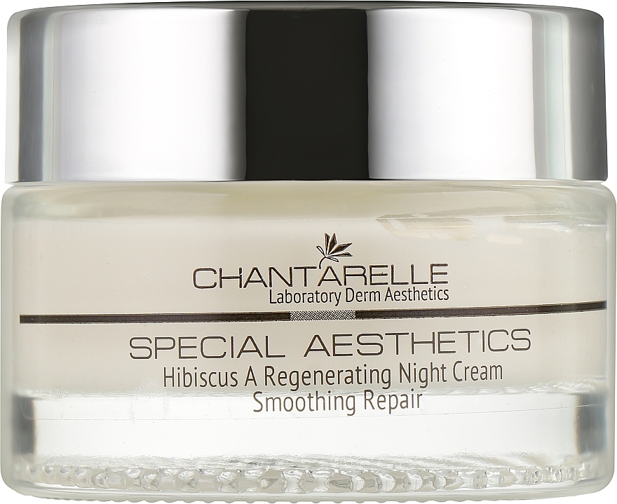 Rewitalizujący krem na noc z olejkiem z hibiskusa i witaminą A - Chantarelle Hibiscus A Regenerating Cream — Zdjęcie N1