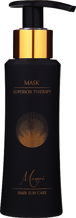 PREZENT! Maska do włosów z filtrem przeciwsłonecznym - MTJ Cosmetics Superior Therapy Sun Monoi Mask — Zdjęcie N1