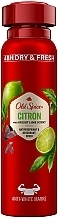 Kup Antyperspirant-dezodorant w sprayu dla mężczyzn - Old Spice Citron Antiperspirant & Dezodorant Spray