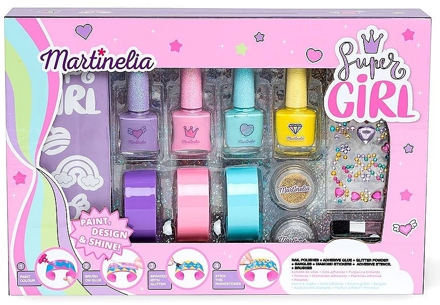 Zestaw kosmetyków dla dzieci - Martinelia Super Girl — Zdjęcie N1