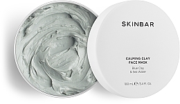 Kup Kojąca maseczka do twarzy z błękitną glinką i wodą morską - SKINBAR Blue Clay & Sea Water Face Mask