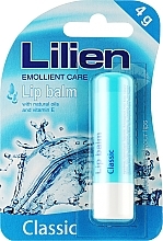 Kup Balsam do ust z naturalnymi olejkami i witaminą E - Lilien Lip Balm Classic