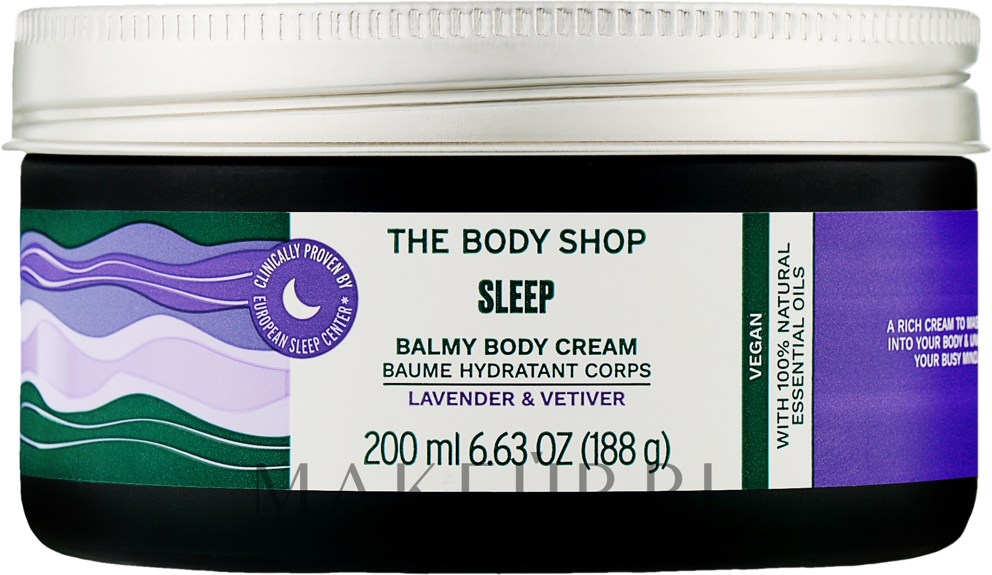 Krem do ciała - The Body Shop Sleep Balmy Body Cream — Zdjęcie 200 ml