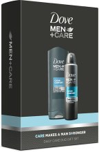 Kup Zestaw - Dove Men+Care Clean Comfort (deo/spray 150 ml + sh/gel 250 ml)