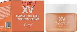 Intensywnie nawilżający krem do twarzy z kolagenem morskim - Esthetic House Marine Collagen Essential Cream — Zdjęcie N2