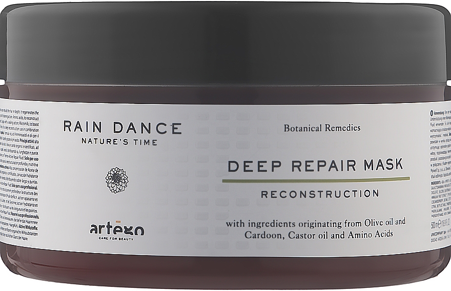 Maska do głębokiej regeneracji włosów - Artego Rain Dance Deep Repair Mask — Zdjęcie N3