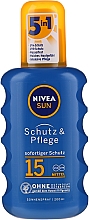 Spray do opalania ciała SPF 15 - NIVEA SUN Spray Solare Inratante — Zdjęcie N1