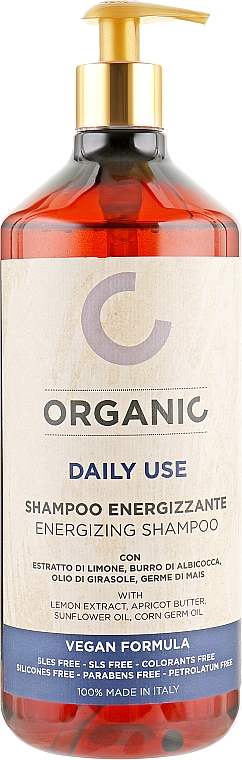 Szampon organiczny do codziennego użytku - Punti Di Vista Organic Daily Use Energizing Shampoo — Zdjęcie N1