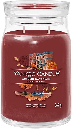 Świeca zapachowa w słoiczku Autumn Daydream, 2 knoty - Yankee Candle Singnature — Zdjęcie N1