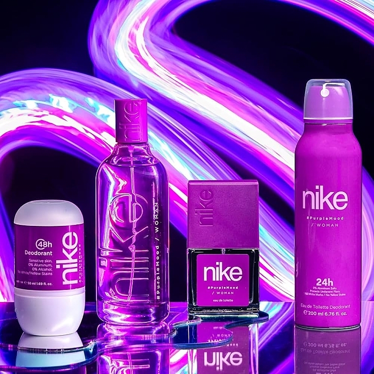 Nike Purple Mood Deo Roll-On - Dezodorant w kulce — Zdjęcie N3