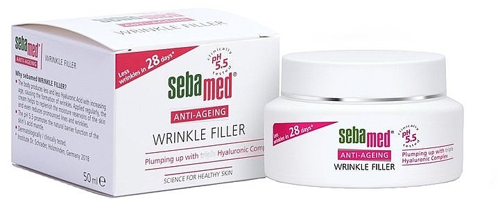 Krem wypełniający zmarszczki - Sebamed Anti-Ageing Wrinkle Filler — Zdjęcie N1