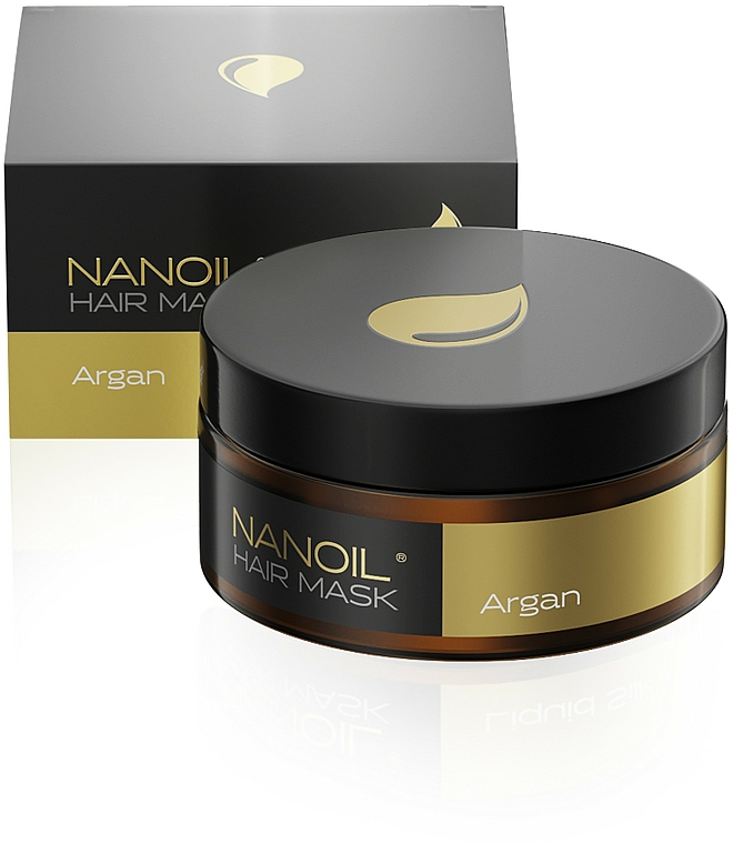 Maska do włosów z olejem arganowym - Nanoil Argan Hair Mask — Zdjęcie N2