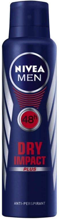 Antyperspirant w sprayu Dry Impact 48h - NIVEA MEN Deospray Dry Impact Plus — Zdjęcie N1