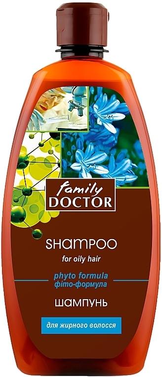 Szampon Phyto-formuła dla włosów tłustych - Family Doctor — Zdjęcie N1